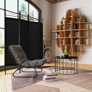 Divisorio per Ufficio Pieghevole a 4 Pannelli, Autoportante, 6 Piedi, per Separare Ambienti - Product Image 2