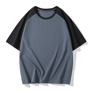Camisetas Holgadas de Hip Hop para Hombre, Estilo Urbano, Clásicas, Verano 2025, Manga Corta, Algodón 180g, Lavables a Máquina, Negro y Blanco, Corte Regular - Product Image 1