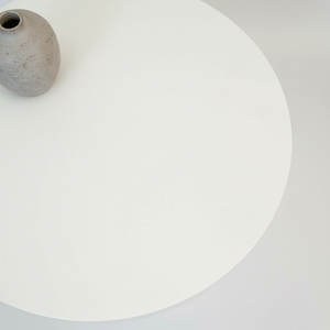 Mesa Auxiliar de Diseño Moderno, Mesa de Centro con una Sola Pata, Color Marrón Claro, Mueble de Hogar de Lujo y Duradero, Color Dinámico - Product Image 6