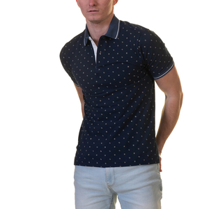 <b>Classic</b> men polo shirt cotton short sleeve collared t-shirt breathable summer wear slim fit daily outfit casual top for office - Product Image 5