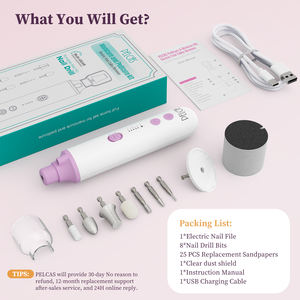 Servicio OEM, Taladro Profesional para Uñas, Portátil <span class=keywords><strong>y</strong></span> Recargable, Inalámbrico, Eléctrico, Potente - Product Image 6