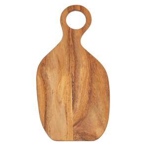 Tabla de Cortar Ecológica de Madera de Acacia para Carne, Frutas y Verduras - Tabla para Servir en Cocina, Comedor o Despensa, Tamaño Personalizable - Product Image 4