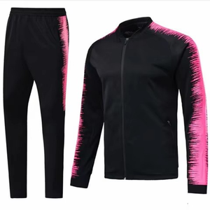 Survêtements de sport personnalisés en polyester pour hommes, grandes tailles, pour la course et l'entraînement de football, vente en gros - Product Image 3