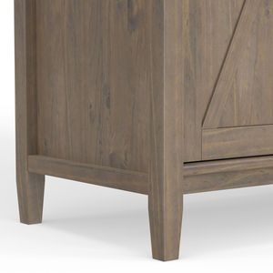 Credenza Ela Marrone Fumé con Funzione Portabottiglie - Product Image 5