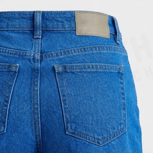 Shorts en jean premium pour femme, taille haute, en coton, style estival décontracté, streetwear, couleur personnalisable, tenues chics - Product Image 5