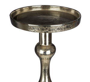 Candelabro Clásico Superventas para Decoración del Hogar, Portavelas Plateado, de Aluminio Fundido, Hecho a Mano y Personalizado - Product Image 3