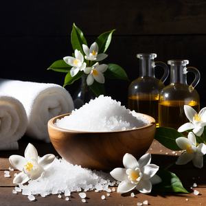 Sal de Baño Natural con Pétalos de Rosa, Fragancia y Aceite, Spa, Jardín, Relajación, Terapia, Cuidado de la Piel, Mezcla de Cristales Aromáticos, Esencia Pura - Product Image 5