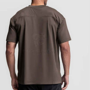 Camisetas Oversize de Moda con Ajuste Cómodo y Tela Suave para Hombre, Estilo Holgado, para Gimnasio, Casual y Uso Diario - Product Image 4