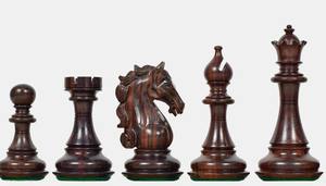 Piezas de ajedrez de lujo serie Shera V2.0, diseño Staunton con peso, Rey de 4.5 pulgadas, al mejor precio - Product Image 4