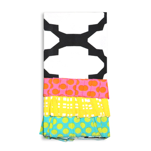 Toallas de Cocina de Algodón con Diseño Impreso de Primera Calidad, Alta Absorbencia, con Volantes - Product Image 2