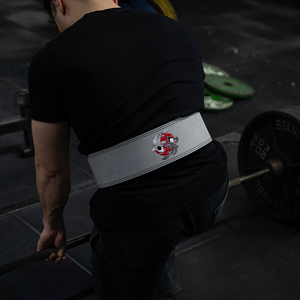 Custom Logo High Quality Samurai Mask Lever Belt Gym Squats Weightlifting Training <b>Back</b> <b>Support</b> Powerlifting Lever Buckle Belt - Product Image 6