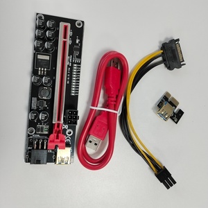 Câble d'extension de <span class=keywords><strong>carte</strong></span> <span class=keywords><strong>graphique</strong></span> PCIe GPU <span class=keywords><strong>Riser</strong></span> 1X à 16X, adaptateur d'alimentation V011 Pro VER12 010S Plus, kit de <span class=keywords><strong>minage</strong></span> USB 3.0 - Product Image 5
