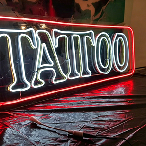 Letreros LED de Neón con Control Remoto, Publicidad 3D con Clasificación IP67, Material de Cristal para Espacios Comerciales, Fiestas de Cumpleaños, Clubes y Cafés - Product Image 1