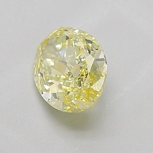 Diamant Jaune Fantaisie 1,01 Carat Coupe Ovale Polissage VG Pureté VS1 Certifié IGI Pierre Précieuse Brillante Cultivée en Laboratoire Scintillante et Fine - Product Image 3