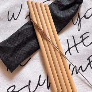 Eco-friendly Wholesale High Quality MOQ Low <b>Bamboo</b> Drinking <b>Straw</b> <b>Bamboo</b> <b>Straws</b> Price Competitive From Vietnam - Product Image 2