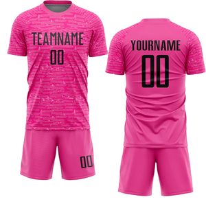 Durable 100% Polyester Soccer Uniform Breathable Football Jersey Shorts Set Custom Team Name for Unisex Competitive Sports - Product Image 6