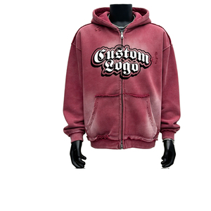Sudadera Deportiva de Primavera para Hombre, Premium, de Felpa Gruesa, Oversize, con Logotipo Personalizado, Transpirable, de Secado Rápido, para Entrenamiento - Product Image 2