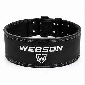 Ceinture de musculation réglable la plus vendue, confortable, en cuir durable avec boucle en acier, logo personnalisable, prix abordable - Product Image 1