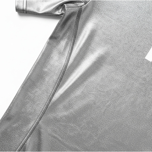 Technical Sublimated Compression Shirt Ventilated Back Panel Running Gear Quick Dry Athletic Training Compression - Product Image 5