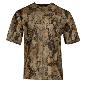 เสื้อยืดลายพราง | เสื้อยืดคอกลมแขนสั้นสำหรับล่าสัตว์และกิจกรรมกลางแจ้งทำจากผ้าฝ้าย100% - Product Image 1