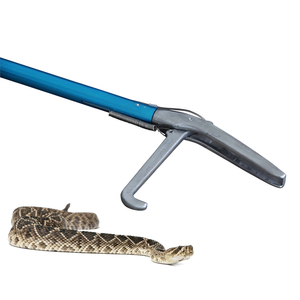 Pince à serpents professionnelle et sécurisée, bâton de capture de serpents, outil de capture à crochets, outil de verrouillage, bâton de capture de serpents pliable en acier inoxydable de 1,5 m - Product Image 3