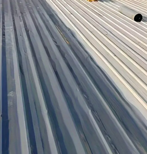 เมมเบรนแบบมีกาวในตัวสีเทาขนาด20ซม. x 20ม. ความหนา2มม. พร้อมอลูมิเนียมฟอยล์สำหรับอาคารอุตสาหกรรม - Product Image 2