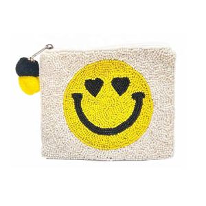 Porte-monnaie brodé à la main avec des perles pour collectionner des pièces de monnaie, mini sac d'épargne, portefeuille pour femmes, fermeture éclair, utilisation polyvalente - Product Image 4