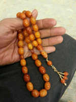 Nouveau ResinTasbeeh Tasbih 33 perles turquoise prière chapelet pierre musulman tasbeeh compteur bijoux Inde exportateur
