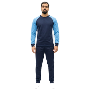 Chándal Deportivo para Hombre, Color Negro y Naranja, Estilo Urbano, 2 en 1, Grueso, con Capucha, Manga Larga, Corte Regular, Estilo Invernal, 100% - Product Image 2