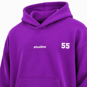 เสื้อฮู้ดดี้โอเวอร์ไซส์แบบเรียบๆ สั่งทำได้ ขายดีที่สุด เสื้อสตรีทแวร์ผู้ชาย ผ้าคอตตอนหนา โรงงานรับผลิตแบรนด์ส่วนตัว - Product Image 4
