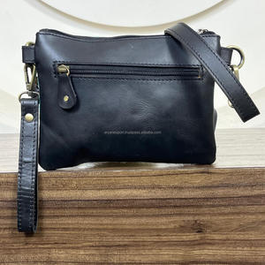 Bolso Bandolera Multifuncional Ligero de Cuero Vacuno Hecho a Mano, Mini Bolso de Hombro Elegante para Mujer, OEM ODM - Product Image 5