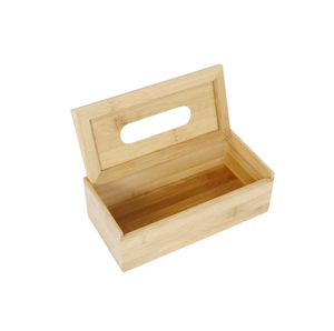 Boîte à mouchoirs multifonctionnelle en bois, écologique, couleur personnalisée, artisanat naturel, pour la maison et la table de l'hôtel - Product Image 3