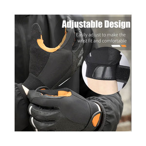 Gants de moto à doigts entiers pour le cyclisme, les sports de plein air, le motocross, la conduite et les courses de moto, antidérapants, respirants et légers, motif géométrique - Product Image 5