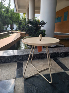 Mesa de Centro de Metal Móvil Moderna Lumetal de Vietnam para Sala de Estar, Uso en Interiores - Product Image 3