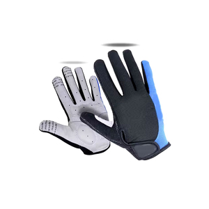 Gants de vélo unisexes en microfibre de cuir, à doigts entiers, antidérapants, compatibles avec les écrans tactiles, respirants, pour l'hiver - Product Image 2