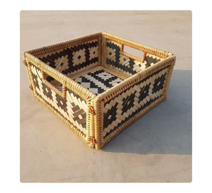 Fabricant vietnamien produisant des paniers en rotin pour le commerce mondial avec une production stable. - Product Image 5