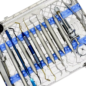 Kit de micro-chirurgie orale de qualité supérieure pour les procédures de micro-chirurgie dentaire, instruments en acier inoxydable pour implants et extractions - Product Image 4
