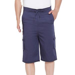 Nouveaux shorts cargo décontractés pour hommes, 100% coton, impression numérique, respirants, pour la plage et la salle de sport - Product Image 1