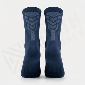 Chaussettes de sport de basketball à compression, absorbant les chocs, respirantes, durables, douces, pour la course et la gym, couleur personnalisable, adaptées aux paires, à porter en paire. - Product Image 2