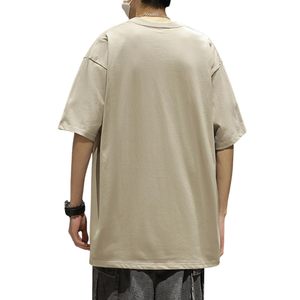 T-shirt de sport décontracté à col rond uni, séchage rapide, respirant, en coton et élasthanne, maillot de fitness de haute qualité pour la course à pied - Product Image 2