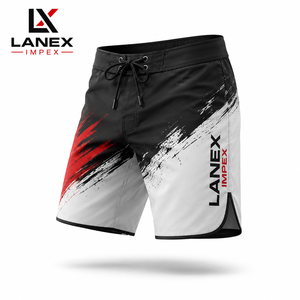 Custom Men’s Abstract Brush Stroke Board Shorts Quick Dry <b>Surf</b> Swim Trunks 4-Way Stretch Beachwear Water Sports Shorts OEM ODM - Product Image 1