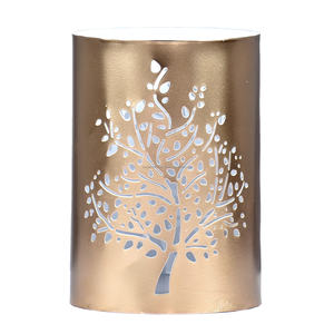 Best Verkopende Ontwerper Handgemaakte Gouden Boom Van Kennis T-Licht Votive Voor Kerst En Interieur Door Sfeer Levensstijl - Product Image 1