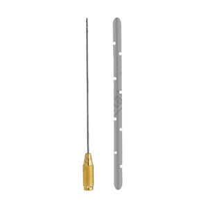 Diamètre 3mm Ensemble de forets pour implants dentaires Longueur de travail manuelle 14/35cm Forme en spirale moderne Acier inoxydable de haute qualité - Product Image 1