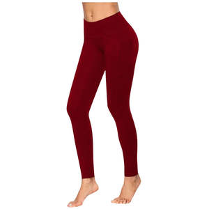 Leggings Deportivos de Cintura Alta para Mujer, Completamente Elásticos, de Spandex/Nylon, con Estiramiento en Cuatro Direcciones |   Pantalones Deportivos con Bolsillos para Yoga - Product Image 6
