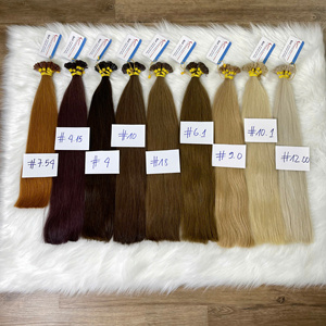 Extensiones de Cabello con Punta de Queratina de Alta Calidad, Nueva Temporada 2026, Cabello Humano Virgen Crudo al por Mayor, Punta Plana, Punta en U, Punta en I, Ktips, Cabello Crudo - Product Image 5