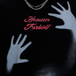 เสื้อยืดโอเวอร์ไซส์ทรงบ็อกซี่สำหรับผู้ชาย Heaven Forbid พิมพ์ลายของคุณเอง เสื้อยืดผ้าฝ้ายออร์แกนิคทรงหลวม พิมพ์ลายกราฟิกคลาสสิกสำหรับผู้ชาย - Product Image 4