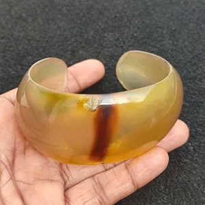 ชุดกำไลข้อมือแฟชั่นลายเขาควายเข้มธรรมชาติหรูหรากำไลข้อมือกำไลข้อมือ - Product Image 6