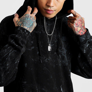 Sudadera con Capucha de Alta Calidad 100% Personalizada con Logotipo, Lavado Ácido, para Niños, Nueva Tendencia 2026, Sudadera con Capucha Lavada al Ácido para Hombre, Gran Venta - Product Image 3