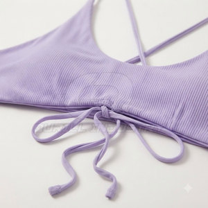 Conjunto de Bikini de 2 Piezas para Mujer, de Alta Calidad y Bajo Precio, con Estampado Personalizado, Spandex/Nailon, Secado Rápido, Transpirable, para Playa, Vacaciones de Verano - Product Image 4