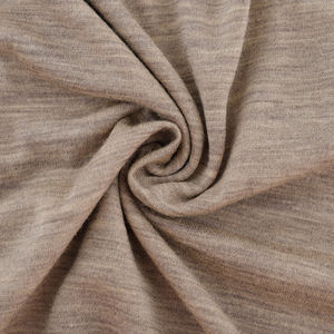 Solid Color Merino <b>Wool</b> Crew Neck Jersey T Shirt with Silk Screen Printing Premium Casual Wear - Product Image 6